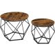 vasagle-set-masuta-de-cafea-2-piese-maro-rustic-50x50x40cm
