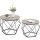 vasagle-set-masuta-de-cafea-2-piese-greige-50x50x40cm
