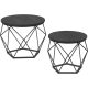 vasagle-set-masuta-de-cafea-2-piese-negru-50x50x40cm