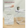 vasagle-set-masuta-de-cafea-din-2-piese-alb-zapada-50x50x40cm