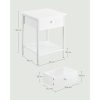 vasagle-noptiera-masuta-cu-sertar-si-raft-alb-40x40x55cm