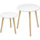 vasagle-2-buc-mese-depozitare-rotunde-alb-45x50-34x35cm