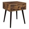 vasagle-noptiera-masuta-depozitare-cu-sertar-maro-rustic-48x40x55cm