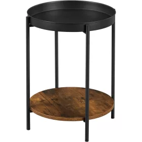 vasagle-masuta-depozitare-cu-cadru-din-otel-maro-rustic-43x43x55cm
