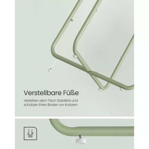 vasagle-masuta-depozitare-rotunda-cu-cos-textil-verde-baie-si-alb-crem-4551cm