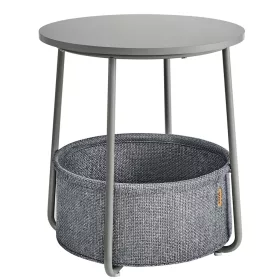 vasagle-masuta-depozitare-rotunda-cu-cos-textil-gri-porumbela-si-gri-ardezie-4551cm