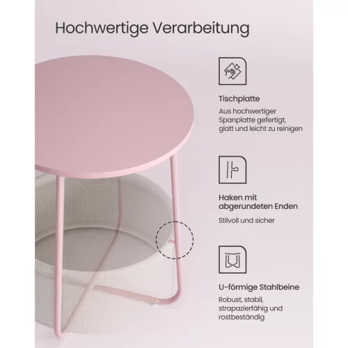 vasagle-masuta-depozitare-rotunda-cu-cos-textil-roz-pastel-si-alb-4551cm