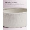 vasagle-masuta-depozitare-rotunda-cu-cos-textil-roz-pastel-si-alb-4551cm
