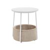 vasagle-masuta-depozitare-rotunda-cu-cos-textil-alb-si-bej-4551cm