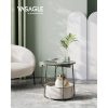 vasagle-masuta-depozitare-rotunda-cu-cos-din-material-textil-separator-incorporat-verde