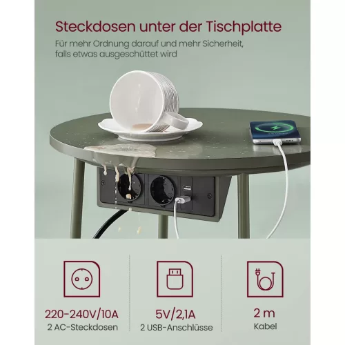 vasagle-masuta-depozitare-rotunda-cu-cos-din-material-textil-separator-incorporat-verde