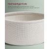 vasagle-masuta-depozitare-rotunda-cu-cos-din-material-textil-separator-incorporat-verde