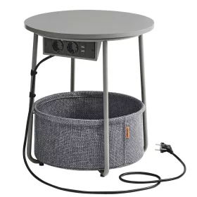 vasagle-masuta-depozitare-rotunda-cu-cos-textil-separator-integrat-gri-ardezie-si-gri