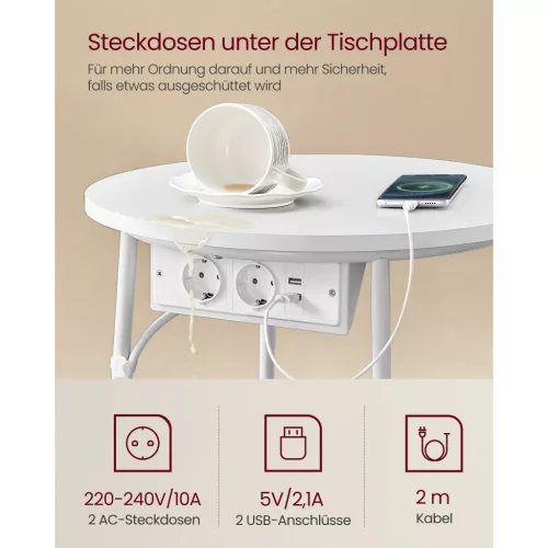 vasagle-masuta-depozitare-rotunda-cu-cos-textil-separator-incorporat-maro-nisip-si-alb-mat