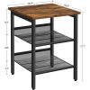 vasagle-masuta-depozitare-cu-doua-rafturi-din-plasa-metalica-maro-rustic-40x40x55cm