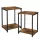 vasagle-masuta-de-depozitare-2-buc-cu-raft-inferior-de-depozitare-maro-rustic-38x30x50cm