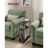 vasagle-masuta-depozitare-ingusta-noptiera-3-niveluri-cu-separator-incorporat-negru