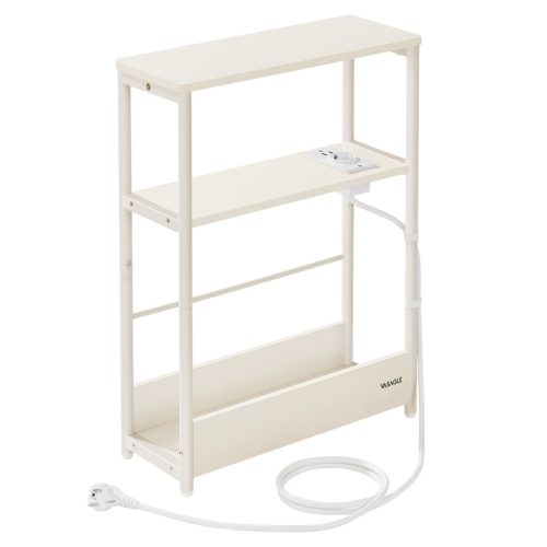 vasagle-masuta-depozitare-ingusta-noptiera-3-niveluri-cu-separator-incorporat-alb-crem
