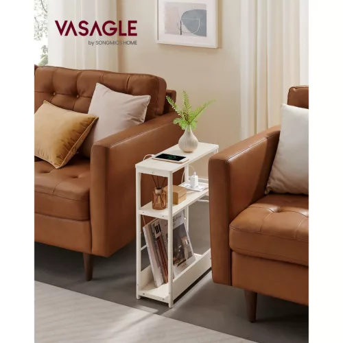 vasagle-masuta-depozitare-ingusta-noptiera-3-niveluri-cu-separator-incorporat-alb-crem