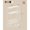 vasagle-masuta-depozitare-ingusta-noptiera-3-niveluri-cu-separator-incorporat-alb-crem