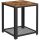 vasagle-masa-consola-cu-raft-din-plasa-metalica-maro-rustic-45x45x55cm