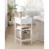 vasagle-masuta-depozitare-noptiera-comoda-cu-doua-rafturi-35-x-35-x-70-cm-alb