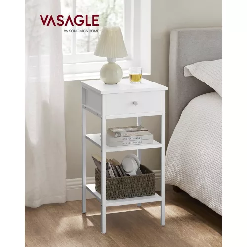 vasagle-masuta-depozitare-noptiera-comoda-cu-doua-rafturi-35-x-35-x-70-cm-alb