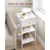 vasagle-masuta-depozitare-noptiera-comoda-cu-doua-rafturi-35-x-35-x-70-cm-alb