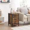 vasagle-noptiera-cu-3-sertare-maro-rustic-40x40x60cm