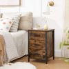 vasagle-noptiera-cu-3-sertare-maro-rustic-40x40x60cm
