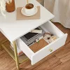 vasagle-noptiera-cu-raft-din-plasa-metalica-auriu-40x40x55cm
