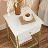 vasagle-noptiera-cu-raft-din-plasa-metalica-auriu-40x40x55cm