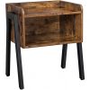 vasagle-noptiera-cu-raft-deschis-maro-rustic-46x35x51cm