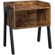 vasagle-noptiera-cu-raft-deschis-maro-rustic-46x35x51cm