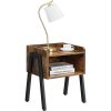 vasagle-noptiera-cu-raft-deschis-maro-rustic-46x35x51cm