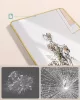 Oglindă înaltă, dreptunghiulară, cu suport, ramă din aluminiu, auriu deschis