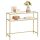 vasagle-masa-consola-cu-raft-inferior-cu-blat-din-sticla-securizata-auriu-100x35x80cm