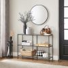 vasagle-masa-consola-cu-rafturi-cu-blat-din-sticla-securizata-negru-100x73x30cm