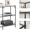vasagle-masa-consola-cu-rafturi-cu-blat-din-sticla-securizata-negru-100x73x30cm