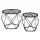 vasagle-set-masuta-de-cafea-din-2-piese-cu-blat-de-sticla-negru-50x50x40cm