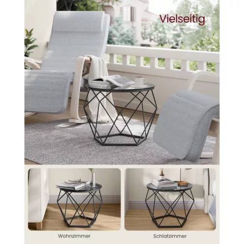 vasagle-set-masuta-de-cafea-din-2-piese-cu-blat-de-sticla-negru-50x50x40cm