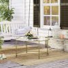 vasagle-masuta-de-cafea-rotunda-cu-blat-din-sticla-auriu-84x84x45cm