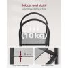 vasagle-raft-de-depozitare-metalic-cu-rafturi-din-sticla-5-niveluri-negru-40x30x183cm