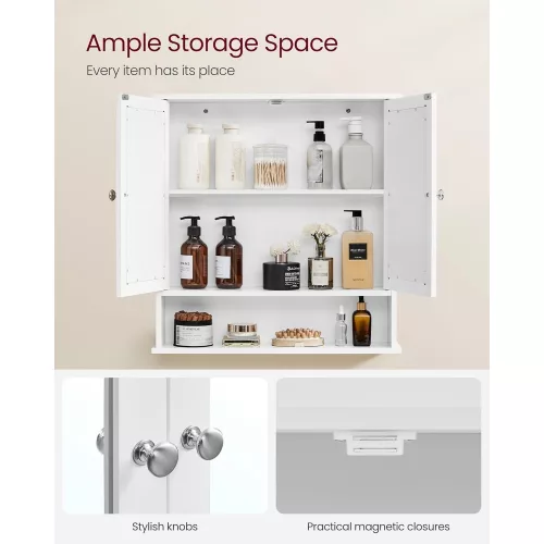 vasagle-dulap-de-baie-cu-oglinda-montabila-pe-perete-alb-56x13x58cm