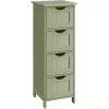 songmics-dulap-cu-picioare-cu-4-sertare-verde-30x30x82cm