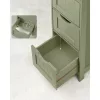 songmics-dulap-cu-picioare-cu-4-sertare-verde-30x30x82cm