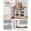 vasagle-bancheta-depozitare-pantofi-cu-sezut-captusit-alb-si-gri-78x30x48cm