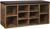 vasagle-bancheta-depozitare-pantofi-cu-sezut-captusit-maro-rustic-104x30x48cm
