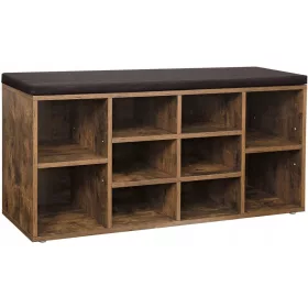 vasagle-bancheta-depozitare-pantofi-cu-sezut-captusit-maro-rustic-104x30x48cm