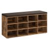 vasagle-bancheta-depozitare-pantofi-12-compartimente-cu-sezut-captusit-maro-rustic